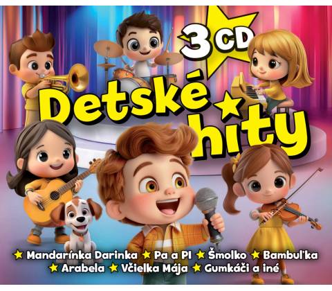 Various - Detské hity SK 3 CD