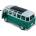 Solido 1: 18 volkswagen t1 samba ЗЕЛЕН / БЯЛ 1962 - solido
