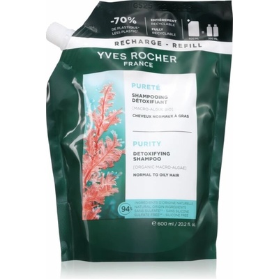 Yves Rocher Pureté čisticí detoxikační šampon 600 ml