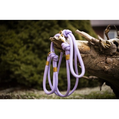 Canisshop SET ROYAL LAVENDER vôdzka obojok hrúbka