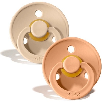Bibs Colour kaučuk 2ks Vanilla Peach 120229