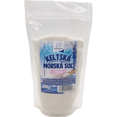 NAJTELO Keltská morská soľ jemná 500 g