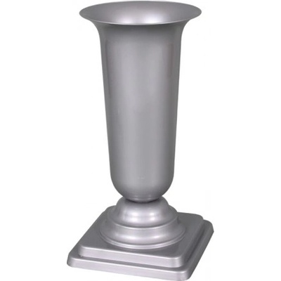 Nohel Garden Váza hřbitovní HÉRAKLES těžká plastová d16x27cm – Zboží Dáma