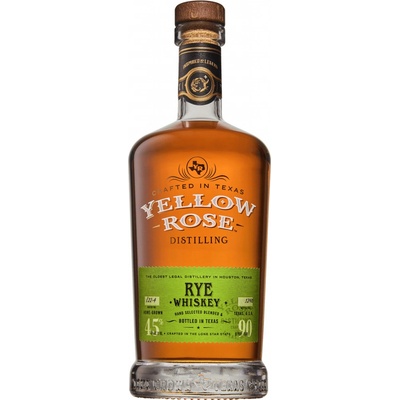 Yellow Rose Rye Whiskey 45% 0,7 l (holá lahev)