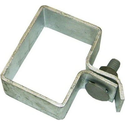 Objímka koncová pre stĺpik bez dier | obdĺžnikový profil 60 × 40 mm | pozinkovaná