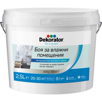 DEKORATOR БОЯ ЗА ВЛАЖНИ ПОМЕЩЕНИЯ dekorator 20кг (21320)