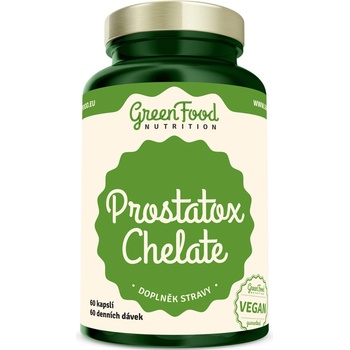 GreenFood Nutrition Prostatox Chelate + Pillbox Gratis 60 kapslí