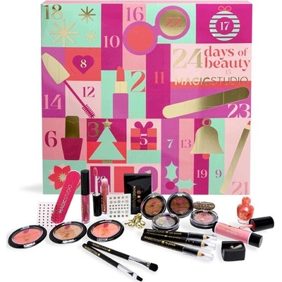 Aquarius IDC ADVENTNÝ KALENDÁR SVIATKY SADA KOZMETIKY NA MAKE-UP 24