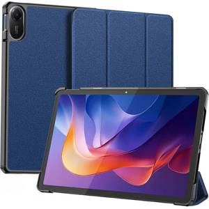 Dux Ducis Redmi Pad 2 DUX DUCIS DOMO калъф стоящ, кожен ефект активен FLIP, моливник, BLUE BUTTON GP-171837 (GP-171837)