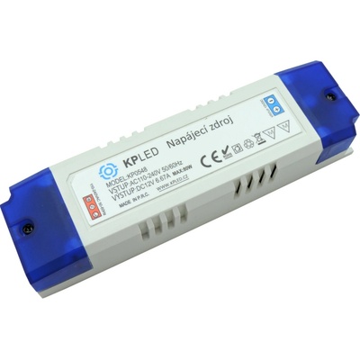 KPLED, Napájecí zdroj CS80, 80W, 12V, 6,67A, IP20