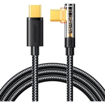 Joyroom S-CC100A6 USB-C Angle 100W, 1,2m, černý