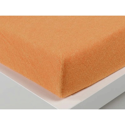 Xpose Froté prostěradlo Exclusive oranžové 120x200 Froté