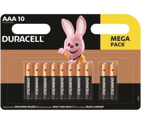 Duracell Basic AAA 10 ks 42324