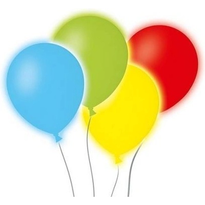 Balonky LED barevné s ochranou