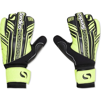 Image 1 of Sondico Вратарски ръкавици Sondico Aerospine Goalkeeper Gloves - Black/Yellow