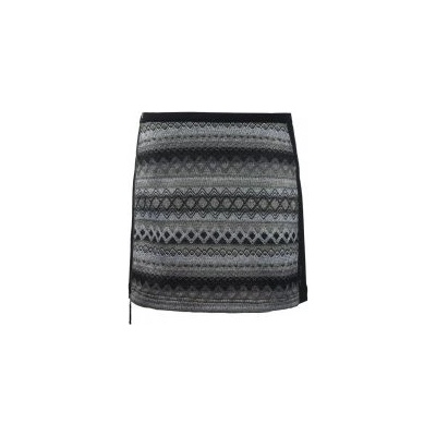 Skhoop Patsy Short black zimní celopropínací sukně šedá