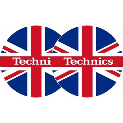 Zomo 2x Slipmaty Technics UK Flag
