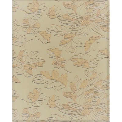 Patifix Самозалепващо фолио кремави листа - ширина 45 см