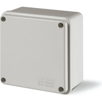 Image 1 of Scame Кутия 100х100х50мм ip56, uv, плътни стени, затваряне с винт, (686.204)