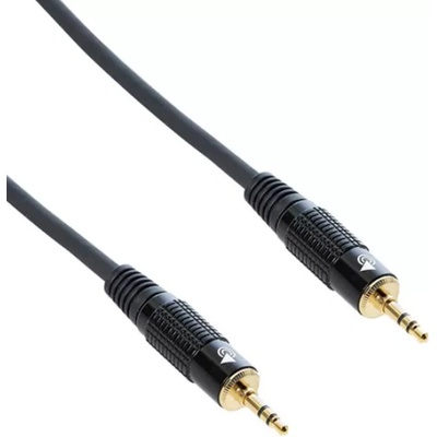 Bespeco Екраниран кабел Bespeco - EA2M050, 0.5 m, черен (EA2M050)