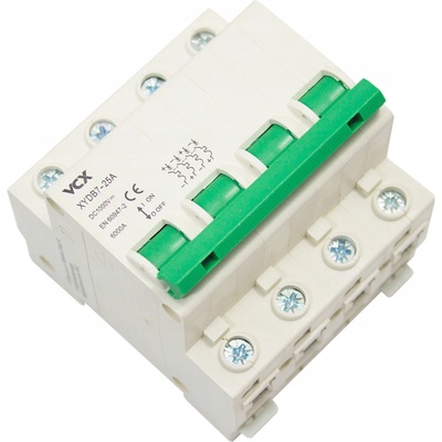 JIŠTIČ SOLÁRNÍ PV VCX 1000V DC 4P C16A
