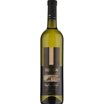 Chowaniec & Krajčírovič Rizling vlašský neskorý zber 2023 13% 0,75 l (čistá fľaša)