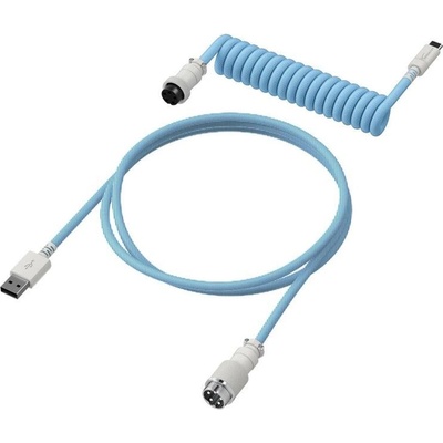 HyperX Coiled Cable USB-C Light Blue Кабел за клавиатура (6J680AA)