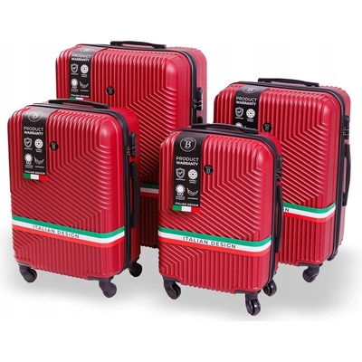 BERTOO Milano červená 99l, 70l, 52l, 38 l