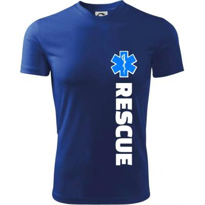 Rescue pro záchranáře pánské triko Fantasy sportovní dresovina královská modrá