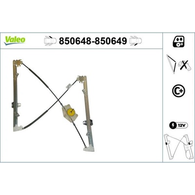 Zvedací zařízení oken VALEO 850648