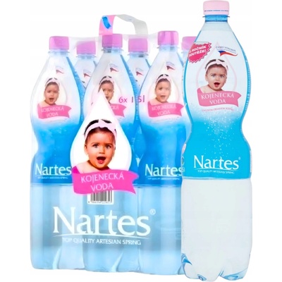 Horský pramen Nartes kojenecká voda 6 x 1,5 l
