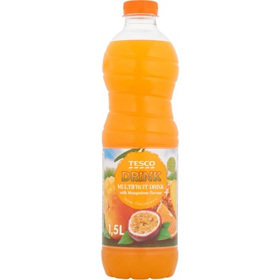 Tesco Nesýtený nealkoholický nápoj z viacerých druhov ovocia s pridanými vitamínmi 1,5 l