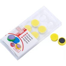 Arta Magnety průměr 16mm žluté 10ks