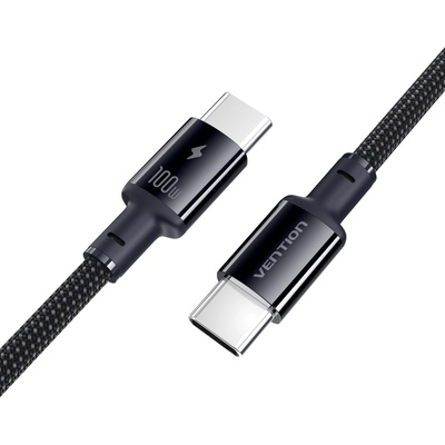 Vention TSCBH USB 2.0 C Male to C Male 5A Dirt-Resistant 2m černý