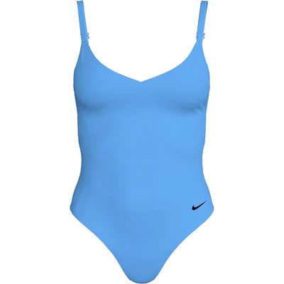 Nike Бански костюм Nike Nike V neck Suit Ld52 - Uni Blue