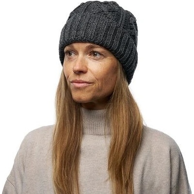 Vlnka Vlněná čepice V41 tmavě šedá