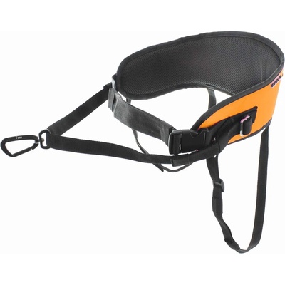 I-DOG Canicross ONE NEW bežecký pás s karabínou oranžová
