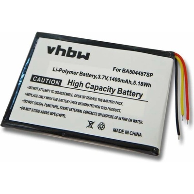 VHBW Philips GoGear Muse, 1400 mAh – Hledejceny.cz