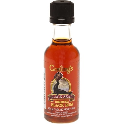 Goslings Black Seal Bermuda 40% 0,05 l (čistá fľaša)