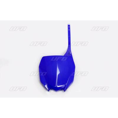 UFO tabulka na startovací číslo YAMAHA YZ 125/250 22-23 YZF 250 19-23, YZF 450 18-22 barva modrá