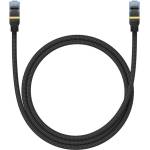 Baseus Мрежов кабел Baseus RJ45, Cat. 7, 10Gbps, 1 м B0013320B111-01 - черен (B0013320B111-01_VZ)