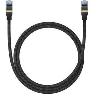 Baseus Мрежов кабел Baseus RJ45, Cat. 7, 10Gbps, 1 м B0013320B111-01 - черен (B0013320B111-01_VZ)