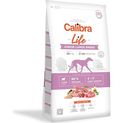 Calibra Dog Life Junior Large Breed Lamb 2 x 12 kg