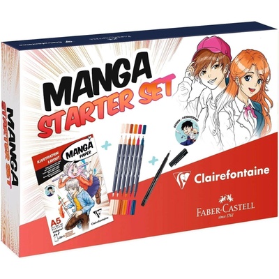 Clairefontaine Manga Starter Set Арт комплект A5 (976157C)