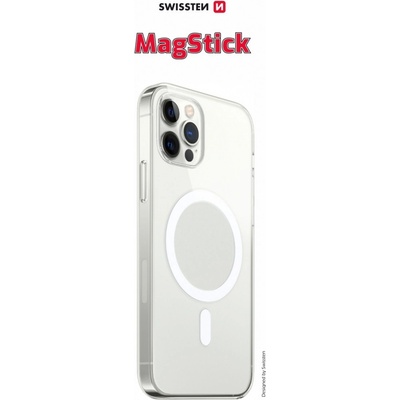 Swissten Clear Jelly Magstick iPhone 15 Pro Max čiré