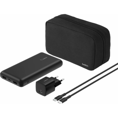 Belkin BoostCharge Powerbank Set 20.000mAh USB-C Charg. BU042kqBK
