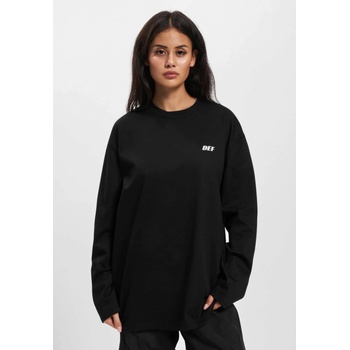 DEF Дамска блуза в черно DEF Everyday UB-DFLLS030-00007 - Черен, размер S