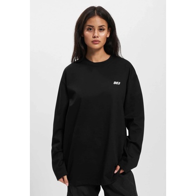 DEF Дамска блуза в черно DEF Everyday UB-DFLLS030-00007 - Черен, размер XL