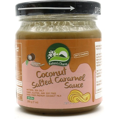 Natures Charm Kokosová omáčka slaný karamel 200 g