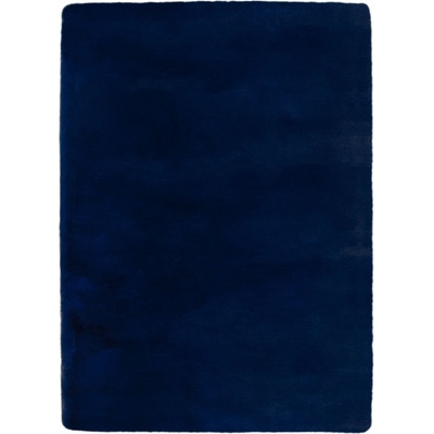 Flair Rugs Ivy Faux Fur Navy Modrá